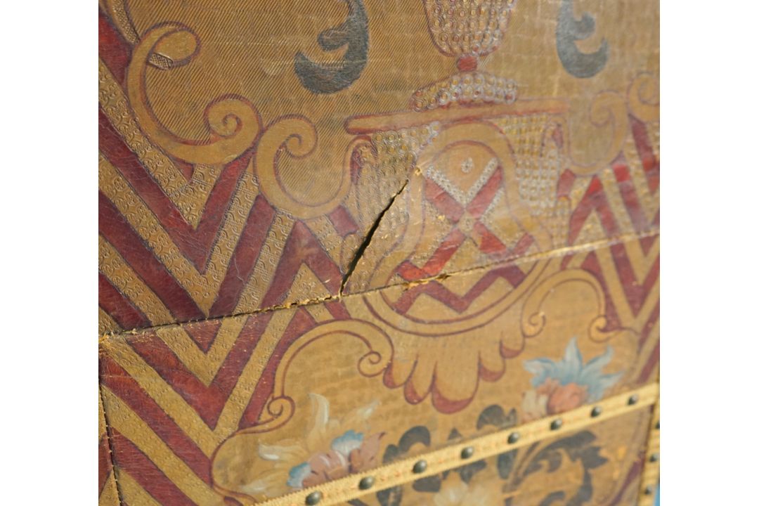 Großer Paravent des späten 18.Jhd. - Bild 7 aus 7