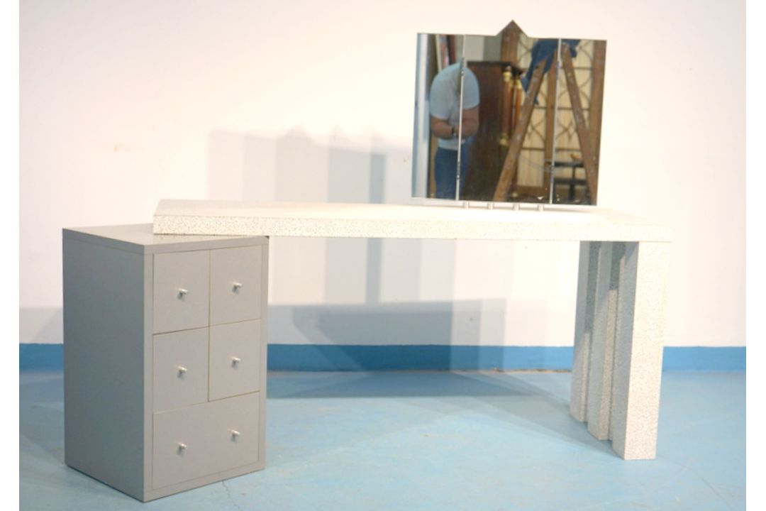 Aufwendiger Schminktisch/Schlafzimmertisch "Memphis" - Bild 2 aus 8