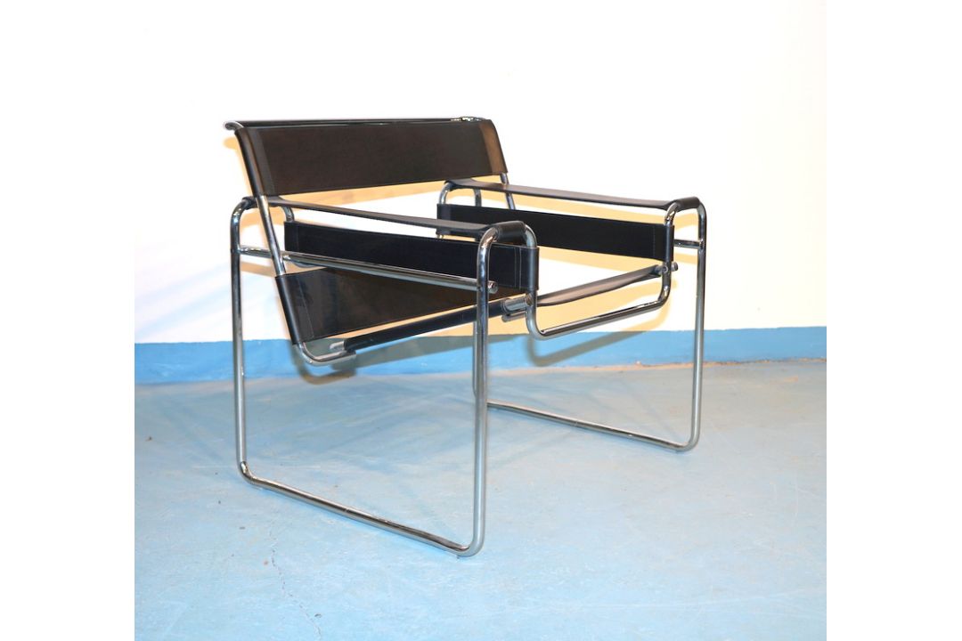 Knoll International: "Wassily Chair", Entw. Marcel Breuer von um 1925 - Bild 1 aus 7