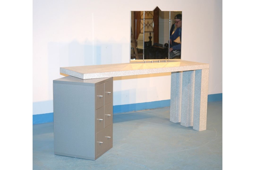 Aufwendiger Schminktisch/Schlafzimmertisch "Memphis" - Bild 3 aus 8