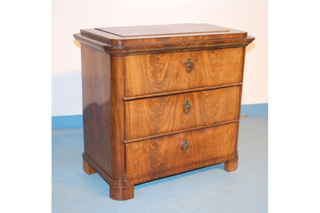 Kommode des Biedermeier, norddeutsch, um 1820 - Bild 1 aus 3