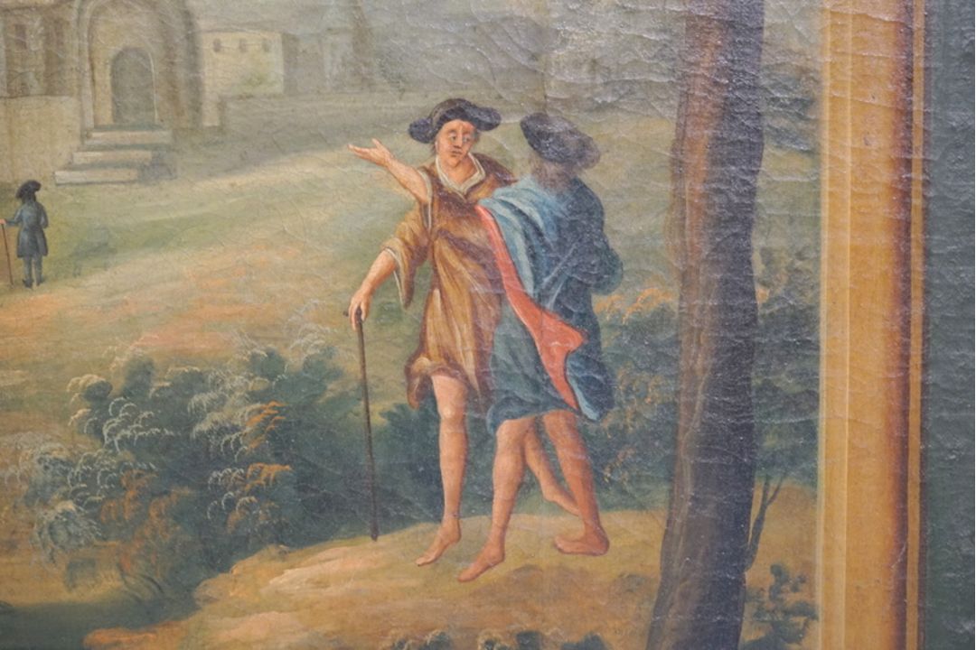 Großer Paravent des späten 18.Jhd. - Bild 4 aus 7