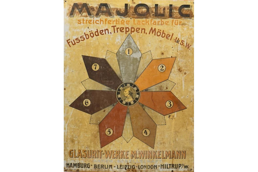 Glasurit, Werbeschild, 1910er/20er Jahre - Bild 1 aus 2