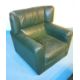 Zanotta, Aurelio ab 1958: Bequemer Designer-Ledersessel mit Ottoman - Bild 2 aus 4