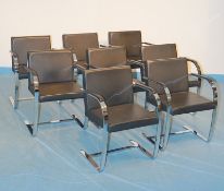 Weitere vier Armlehnsessel Bauhaus Design Stil