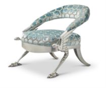 λ A 'SAN DEMAS' LOUNGE CHAIR, BY MARK BRAZIER-JONES