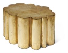 A SMALL POLISHED BRONZE CLOUD TABLE, MANNER OF PHILIPPE RANKIN FOR KAM TIN