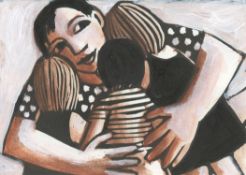 Anita Klein, Hugging the Children, 2020