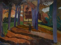 λ Earl Haig (British 1918-2009), Autumn Walk