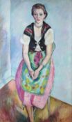 λ Edward Wolfe (British 1897-1981), Jet Fairley in Swiss Costume