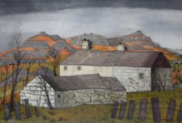 λ Fred Uhlman (British 1901-1985), Welsh Cottages