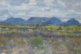 λ Maurice MacGonigal (Irish 1900-1979), Landscape towards Letterfrack