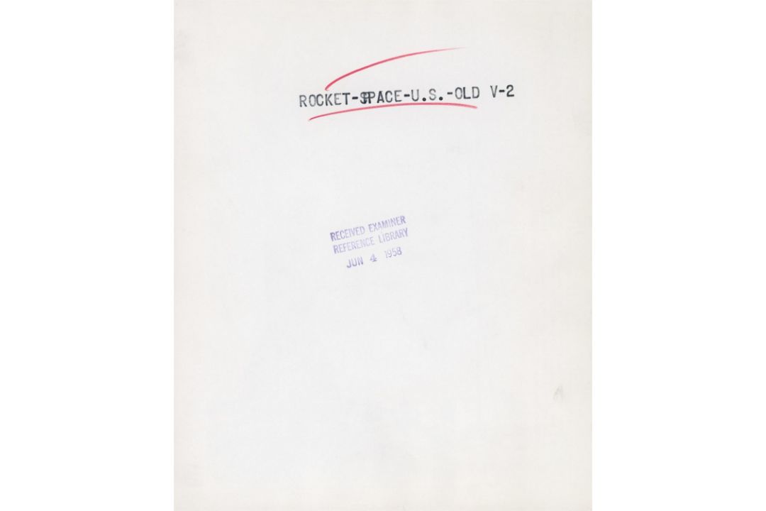 The first US satellite launch (Vanguard, Explorer I) and early views of V2 rockets, 1949-1958 - Image 7 of 9
