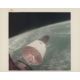 Gemini 7 spacecraft orbiting the Earth, Gemini 6A, December 1965 - Image 1 of 2