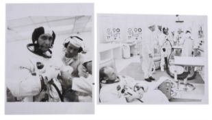 The crew during training and preparation for launch, Apollo 12, October-November 1969