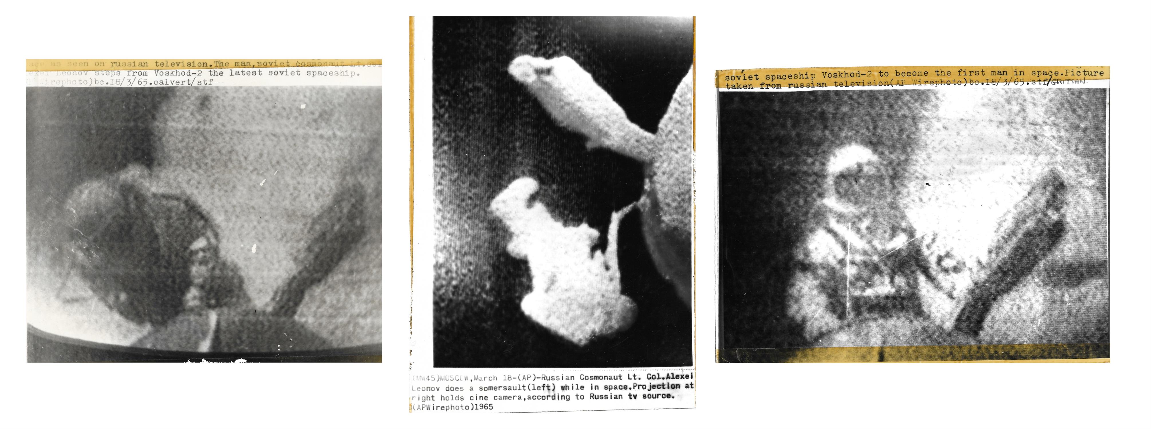 The world's first spacewalk, Voskhod 2, 18 March 1965