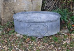 An English lead planter