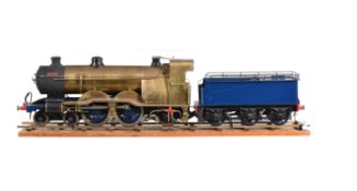 A well engineered 3 1/2 inch gauge model of a 4-4-2 tender locomotive 'Maisie'