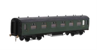 A gauge 1 British Railway corridor passenger coach