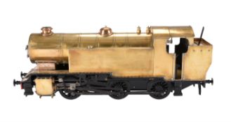A well engineered 3 1/2 inch gauge Bassett Lowke model of a 0-6-0 Side Tank Locomotive