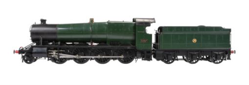An exhibition quality model of a 3 1/2 inch gauge Class 47xx Great Western Railway Heavy Freight