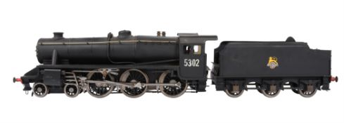 A well engineered 3 1/2 inch gauge model of a LBSC 'Doris' 4-6-0 tender locomotive No 5302
