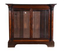 Y A rosewood side cabinet