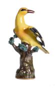 A Meissen model of a Golden Oriole