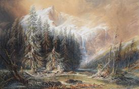 Percival Skelton (British fl.1849 - 1887), Val des Ormonds