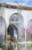 Henry Stanier (British 1832-1892), The Baths of the Sultana