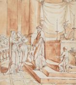 English School (early 18th century), A marriage