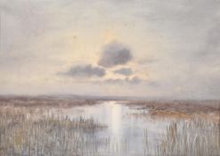 William Percy French (Irish 1854-1920), Sunset at Mayo
