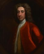 Attributed to Isaac Seeman (British ?-1751), Portrait of a gentleman