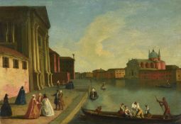 Follower of Johan Anton Richter, San Giorgio Maggiore from the Guidecca; The Church of the Redentore