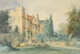 English School (19th century), Campden House together with three others (4)