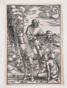 Hans Baldung (German 1484-1545), Saint Martin on Horseback (H.124ii)