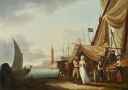 John Thomas Serres (British 1759-1825), Amusement, at Naples ; Industry, at Vietri
