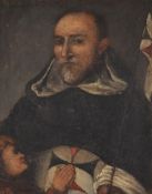 Maltese(?) School (18th/19th century), Portrait of a saint blessing a child