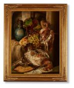 HENRY WEEKES (BRITISH 1807-1877), DEAD GAME AND FRUIT
