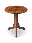 Y A CHARLES X ROSEWOOD LAMP TABLE, CIRCA 1830