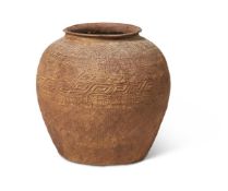 THREE TRIBAL POTTERY VASES