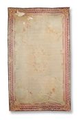 AN AUBUSSON CARPET