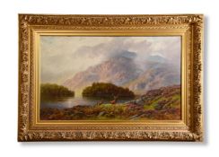 CHARLES STUART (SCOTTISH 1854-1904), ELLEN'S ISLE, LOCH KATRINE