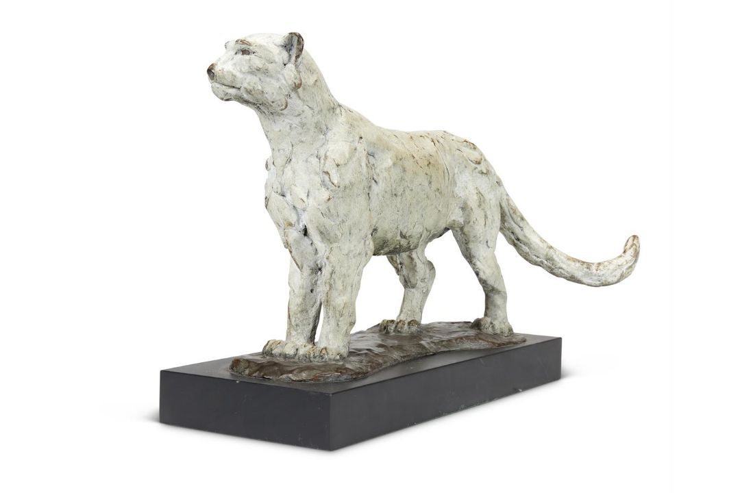 λ MARK CORETH (BRITISH B.1958), SNOW LEOPARD