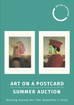 Art on a Postcard Summer Auction in aid of The Hepatitis C Trust