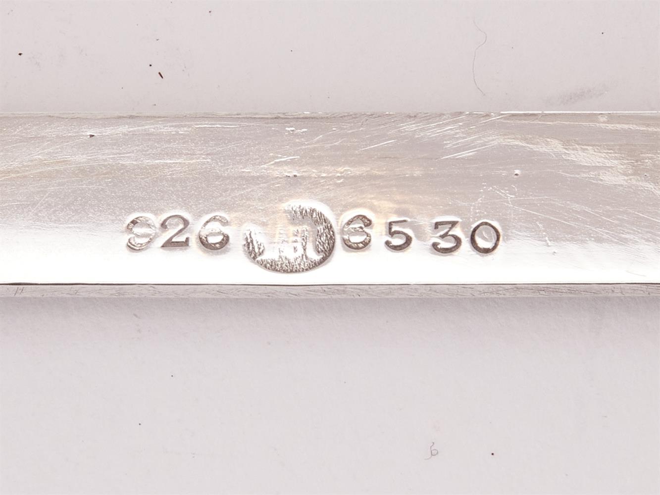 Tiffany, an American silver rectangular toast rack by Tiffany & Co., - Image 2 of 2