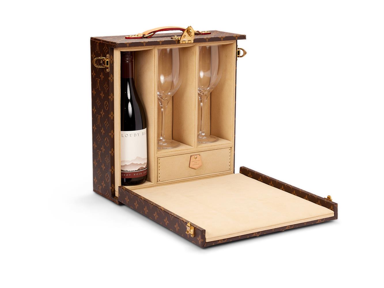 Louis Vuitton, a Monogram coated canvas wine case - Image 2 of 2
