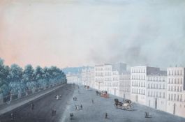 NEAPOLITAN SCHOOL (19TH CENTURY), VIEWS OF MOUNT VESUVIUS AND NAPLES