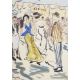 FRENCH SCHOOL (20TH CENTURY), FIGURES BY A BAR - Image 1 of 3