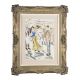 FRENCH SCHOOL (20TH CENTURY), FIGURES BY A BAR - Image 2 of 3